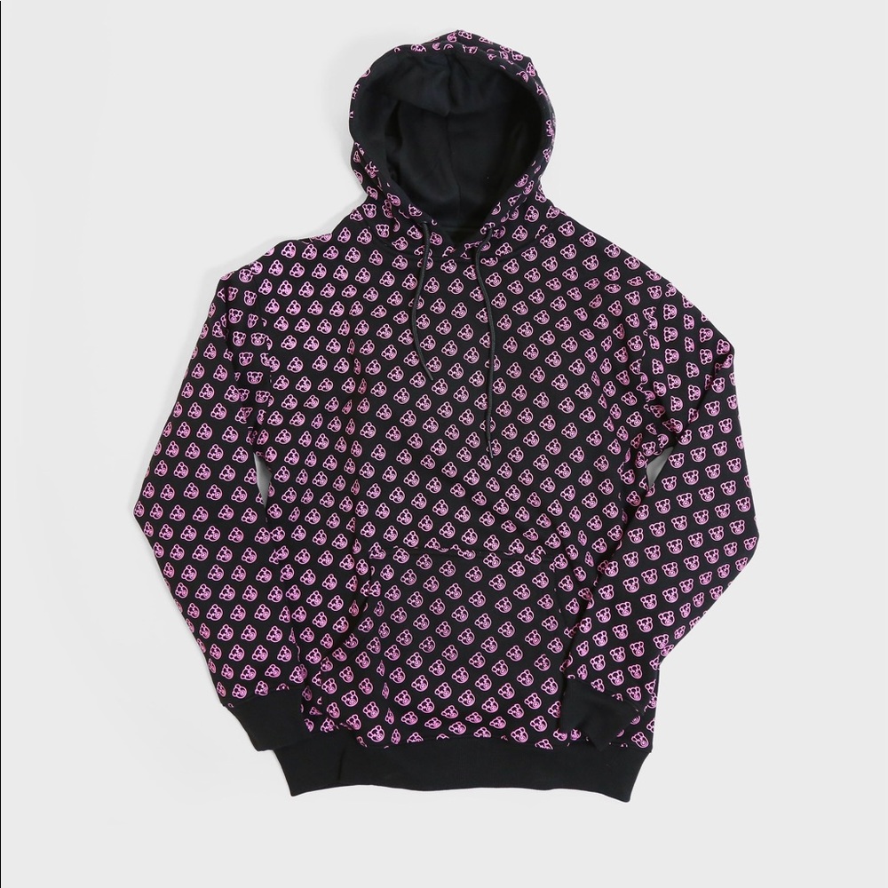 Shane Dawson All Over Pig Hoodie Black New - Picture 3 of 5